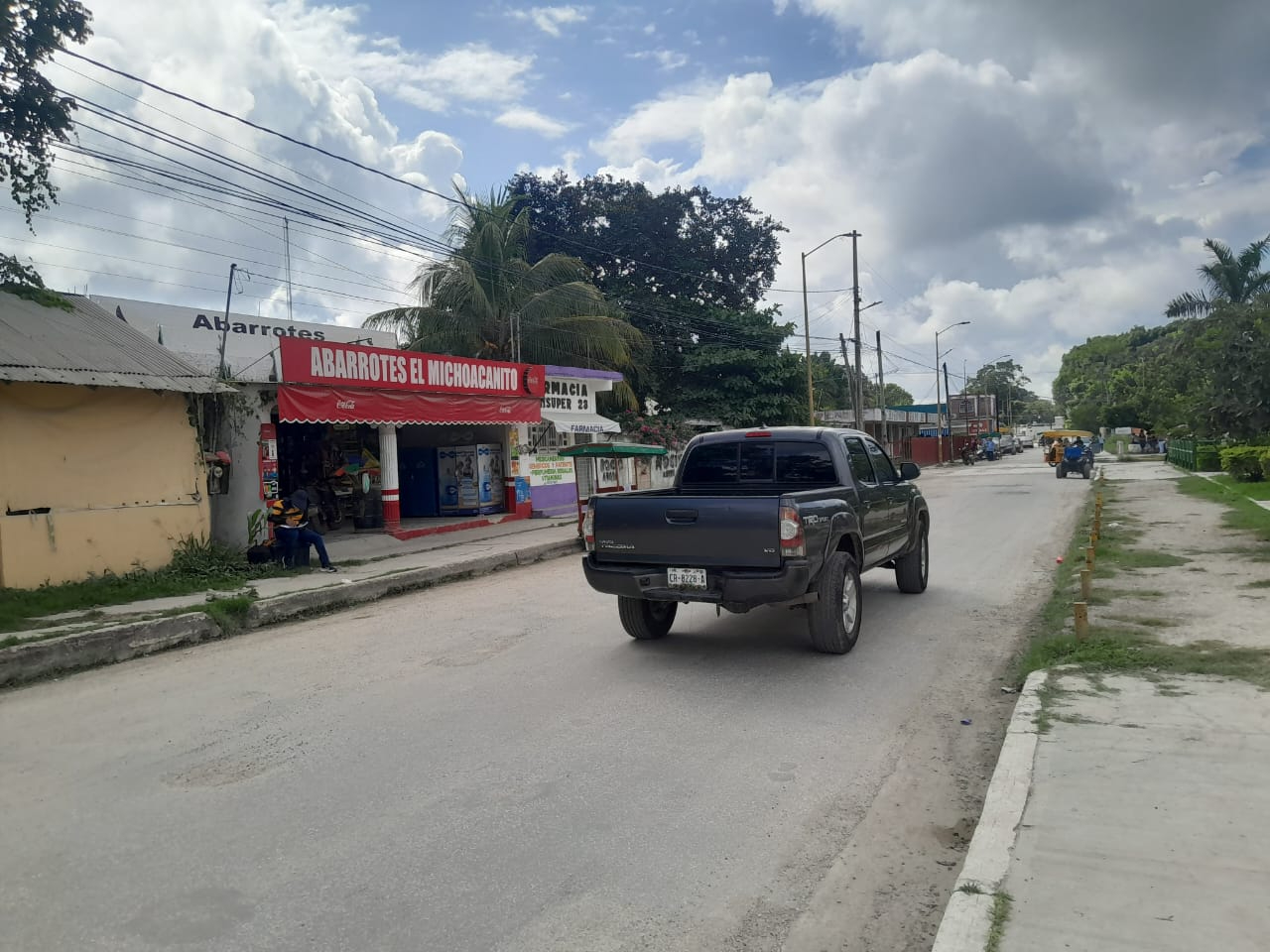 La persecución continuó hasta la avenida Justo Sierra Méndez en la colonia Salsipuedes