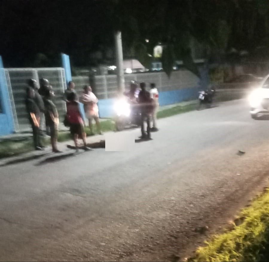 Vecinos aseguraron que el presunto responsable huyó en un triciclo