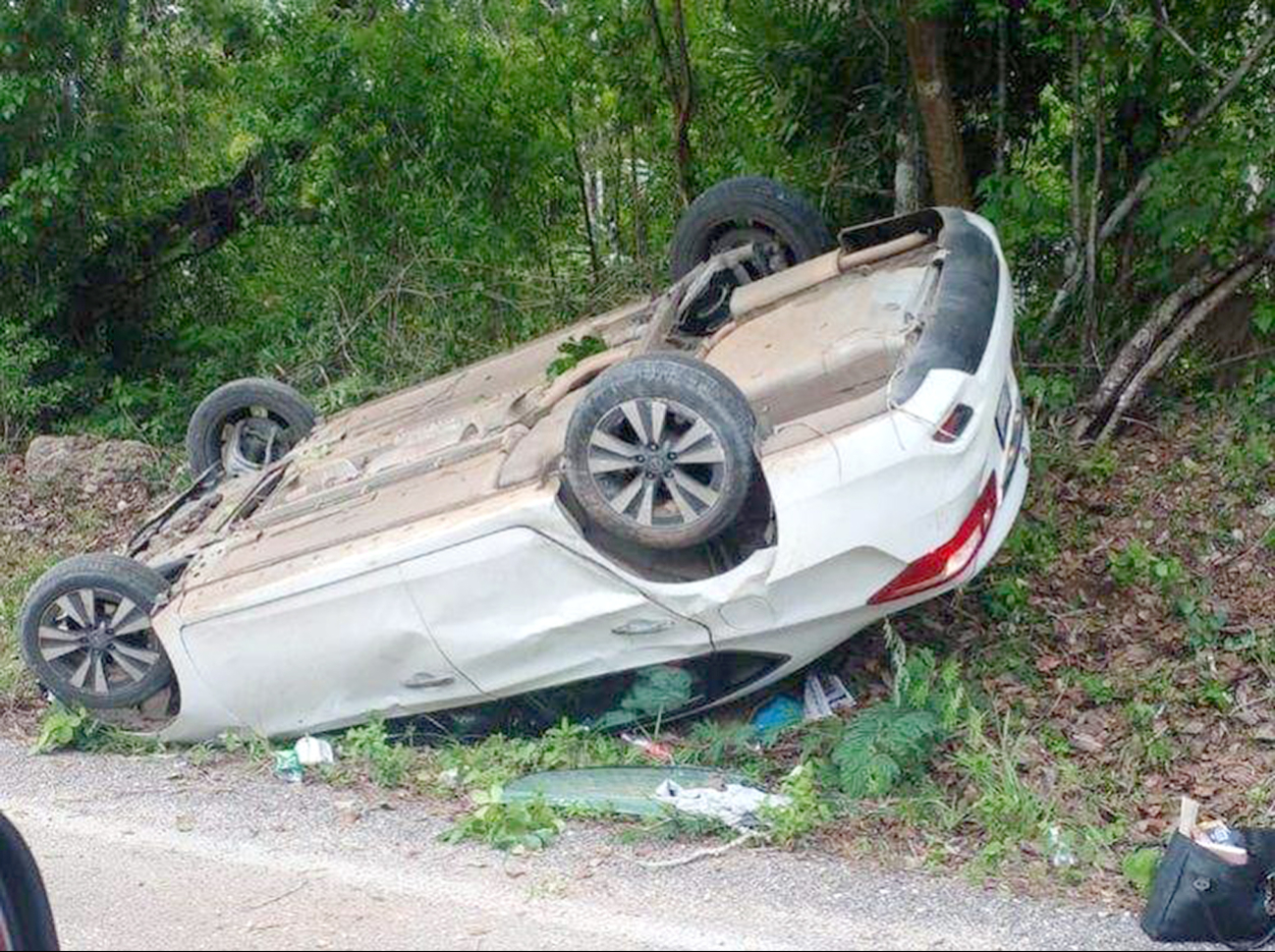 Al menos una vez al día ocurre un accidente en la carretera