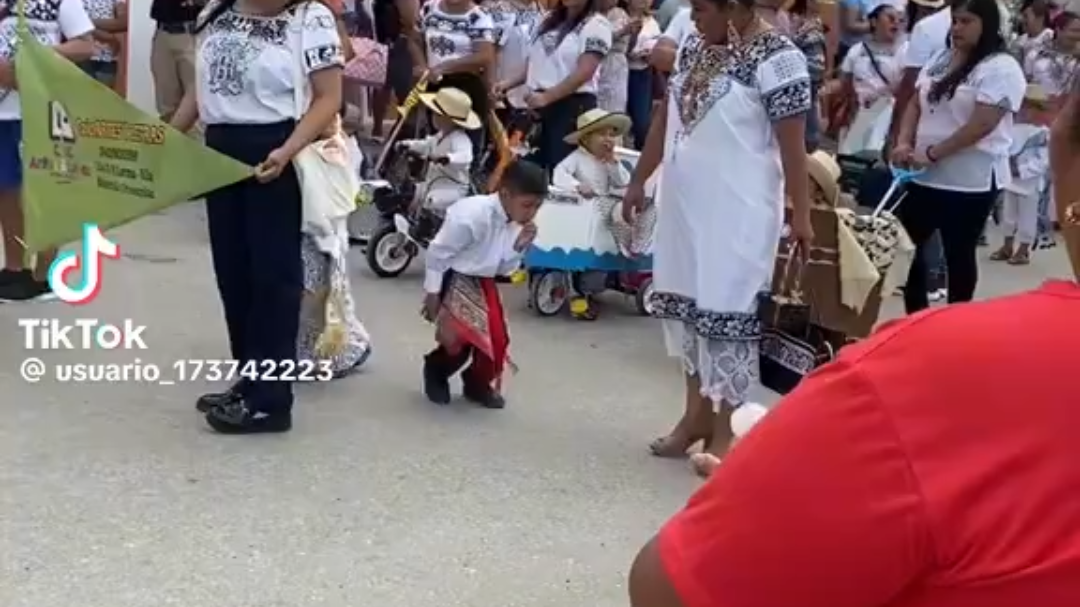 Campechanito enorgullece con su baile Campechanito enorgullece con su baile