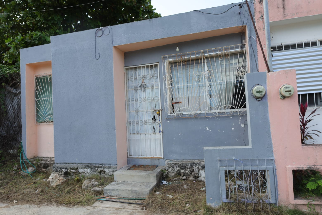 Casa donde los tres hombres fueron secuestrados en Chetumal Casa donde los tres hombres fueron secuestrados en Chetumal