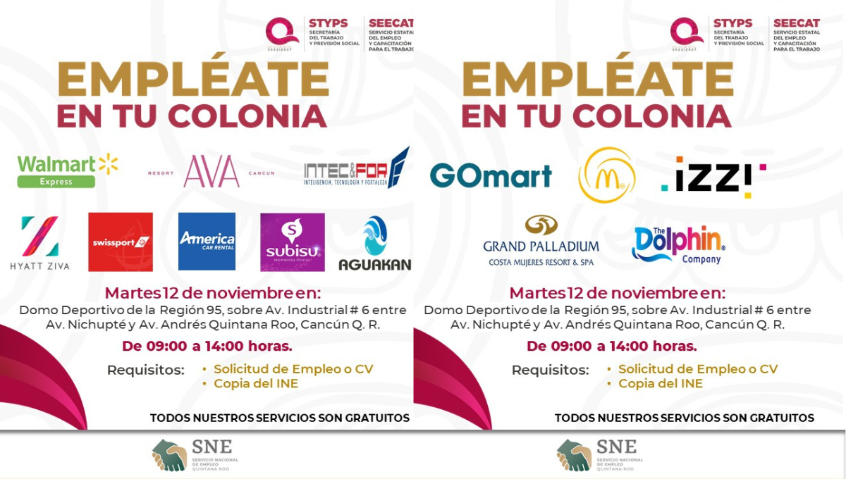 Empresas que participarán "Empléate en tu Colonia" Empresas que participarán "Empléate en tu Colonia"