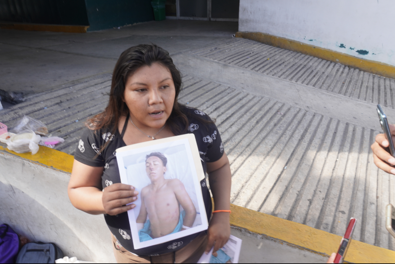 Se presentaron en las inmediaciones del Hospital General de Zona 1. Se presentaron en las inmediaciones del Hospital General de Zona 1.