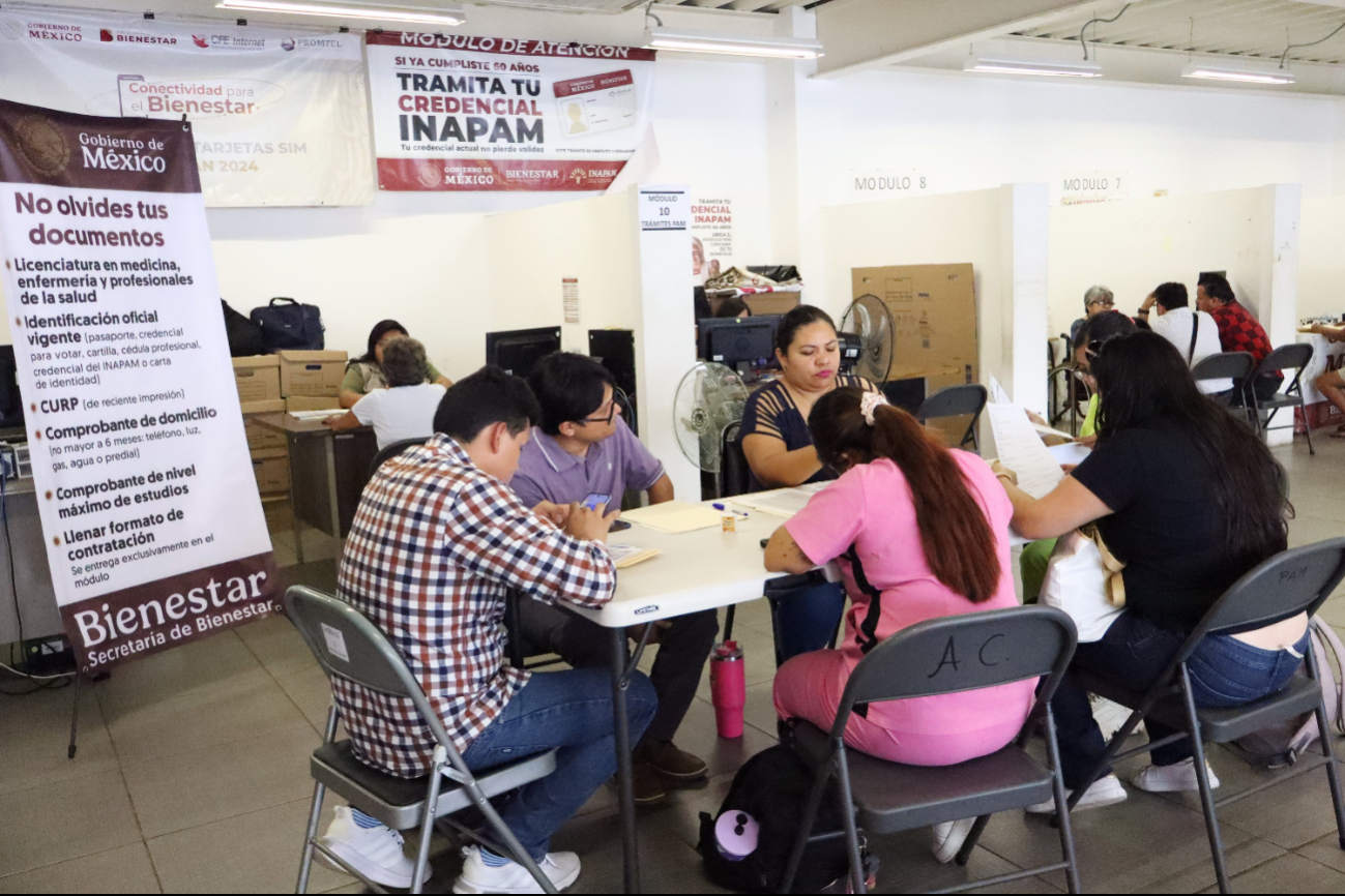 Suman  más de 17 mil yucatecas inscritas al programa Mujeres Bienestar