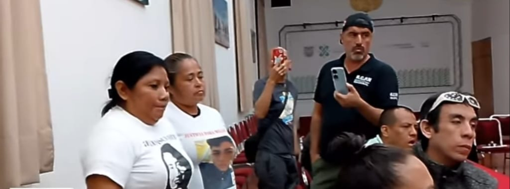 Madres Buscadoras de Quintana Roo llegan a la Secretaría de Gobierno de la CDMX para exponer las ineficiencias de las autoridades 