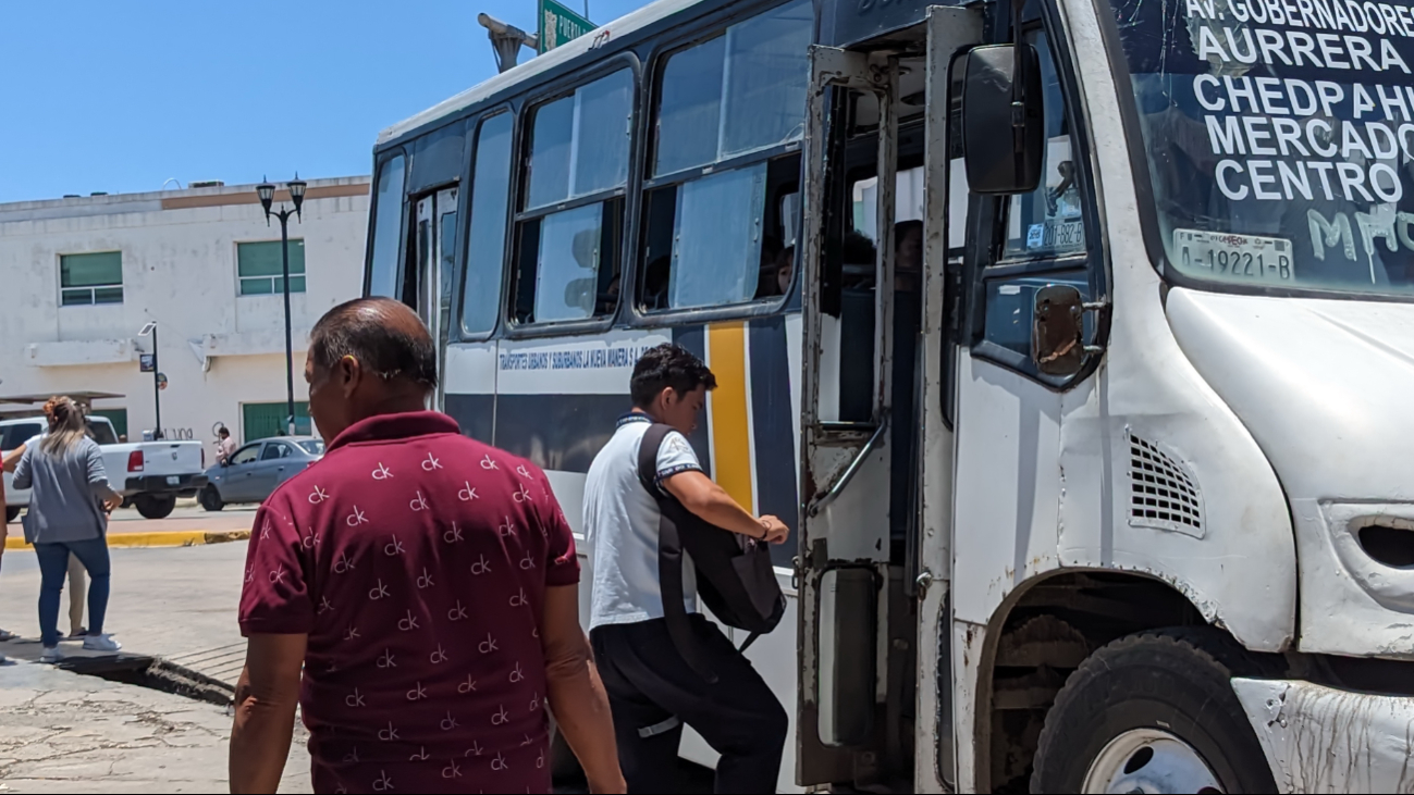  En Campeche preocupa aumento de precio al pasaje   