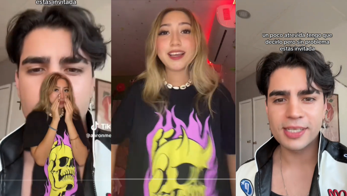 Aaron Mercury invita a TikToker Campechana a la entrega de premios TU AWARDS en Xmatkuil