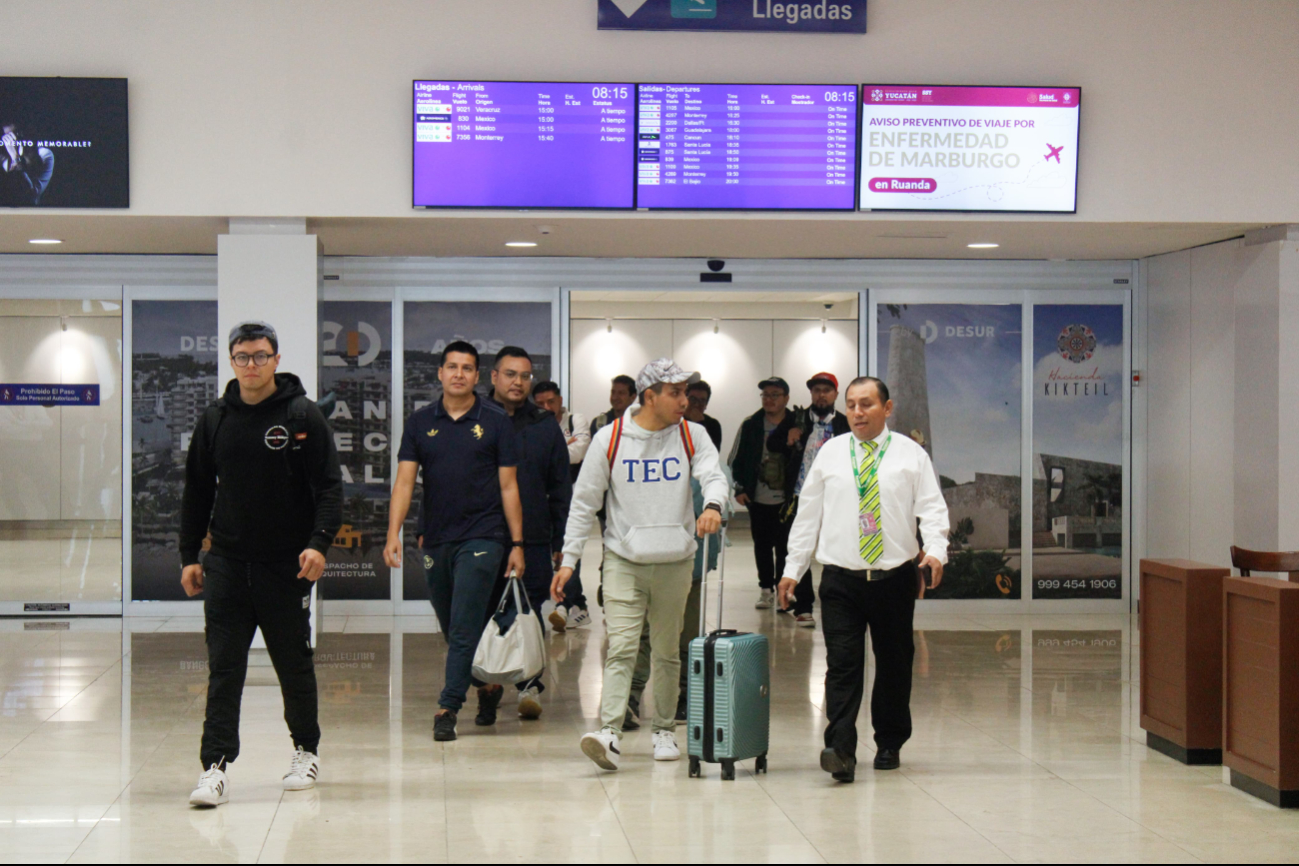 Se prevén 33 vuelos de salida este jueves en el aeropuerto de Mérida Se prevén 33 vuelos de salida este jueves en el aeropuerto de Mérida