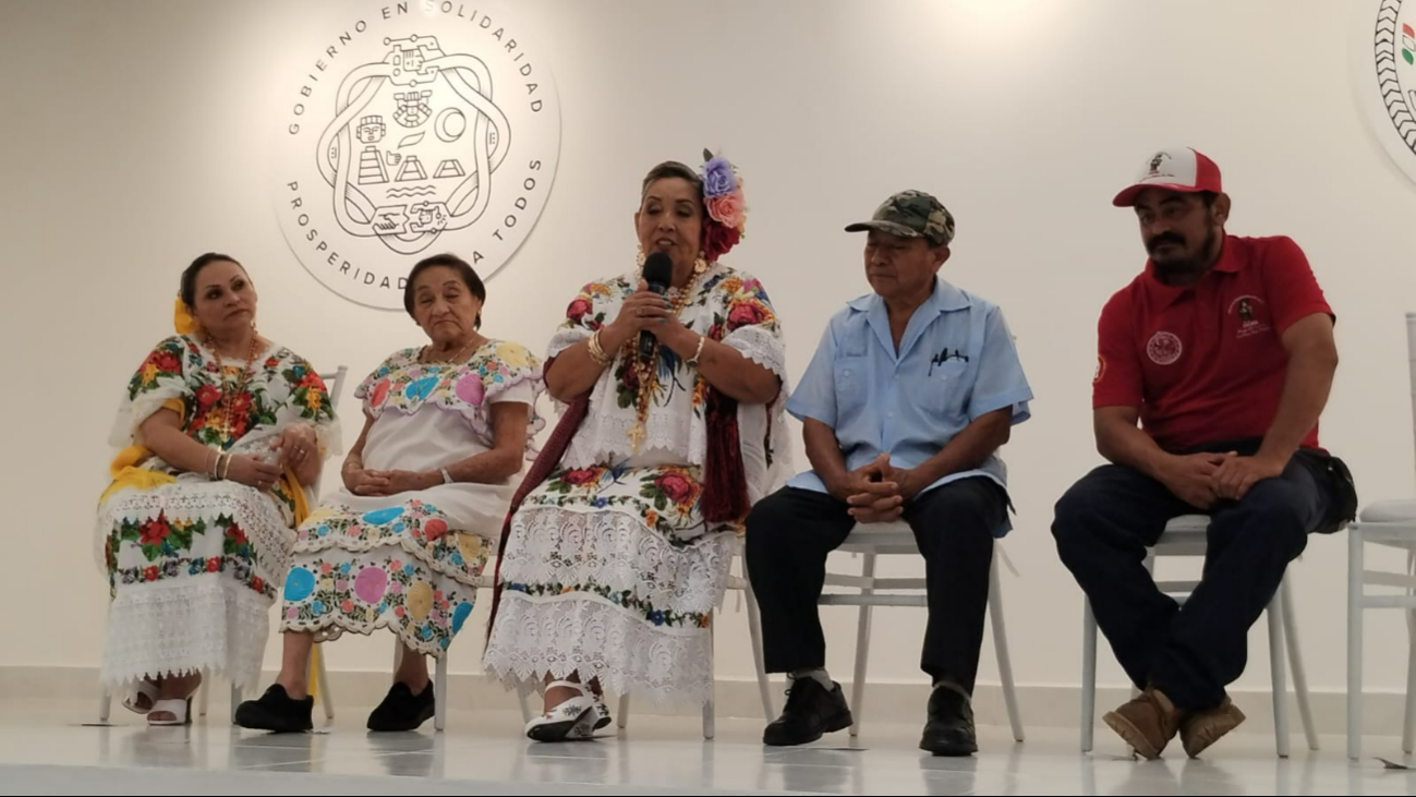 Aurora Canul compartió la historia sobre los primeros gremios, Aurora Canul compartió la historia sobre los primeros gremios,