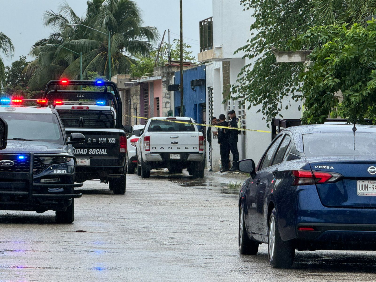 El reporte al 911 alertó. a policías