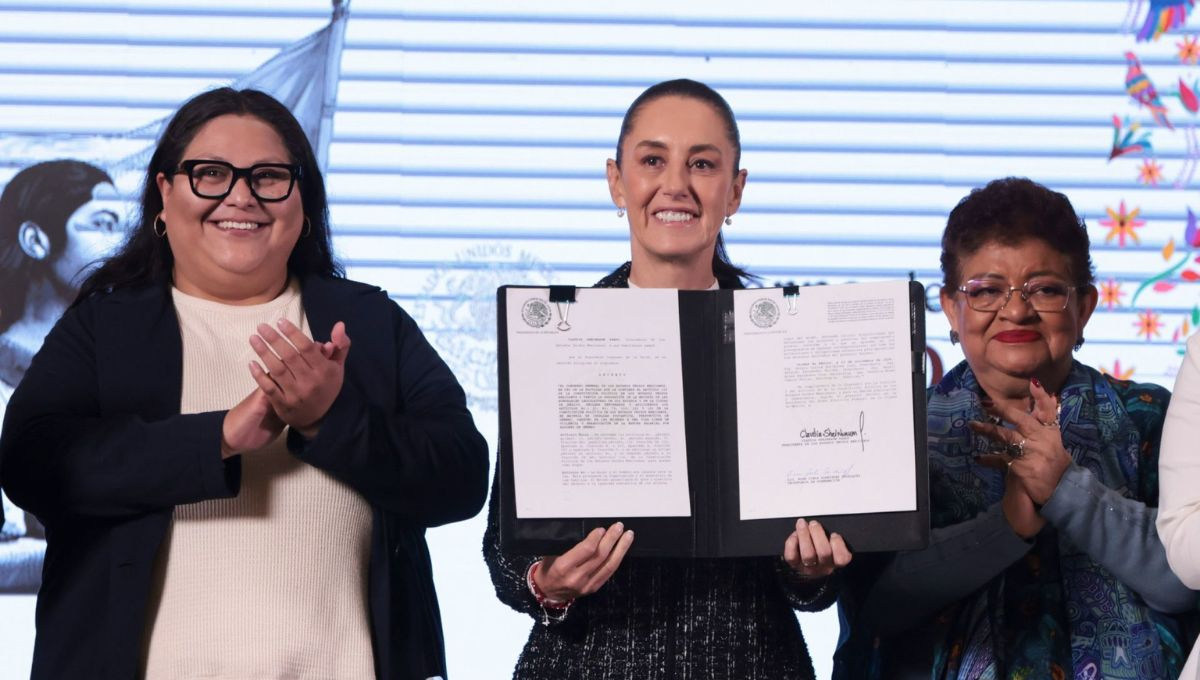 Claudia Sheinbaum firma decreto histórico para la Igualdad Sustantiva de las Mujeres en México