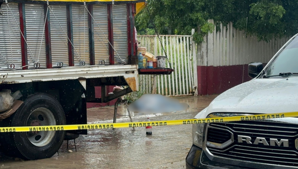 La zona fue acordonada La zona fue acordonada