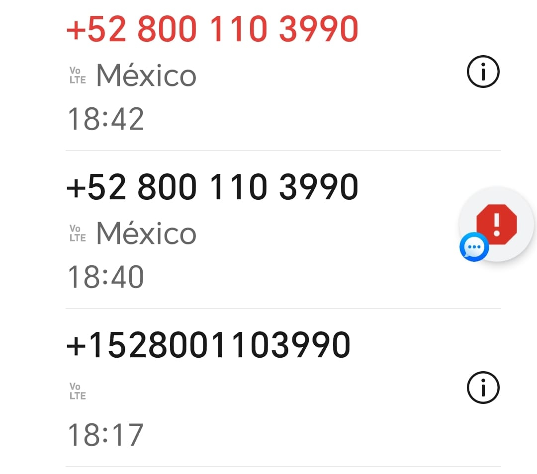 Los estafadores llaman desde el número 8001103990, imitando al call center del banco Los estafadores llaman desde el número 8001103990, imitando al call center del banco