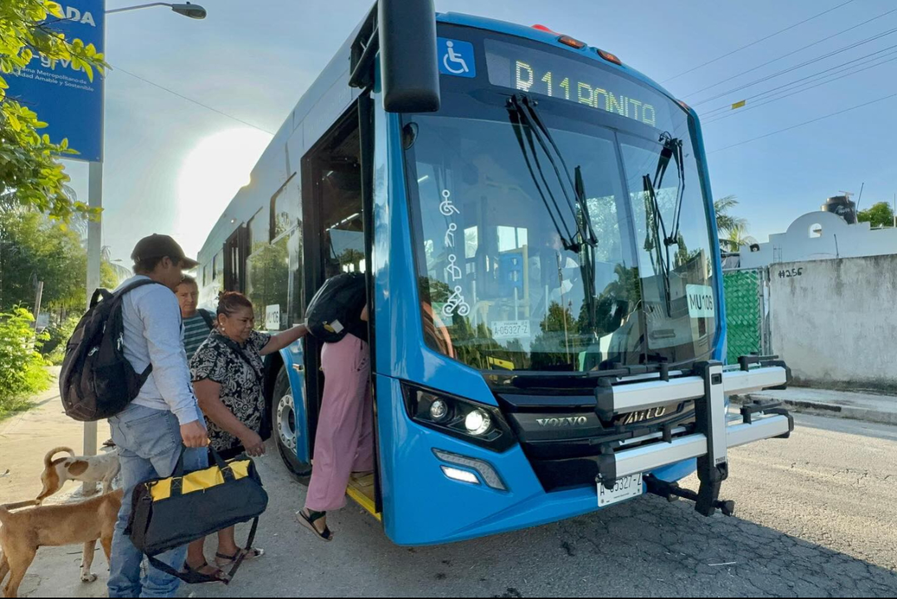 A esta hora exacta será el último camión de Va y Ven en Mérida hoy martes 24 de diciembre