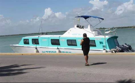 Existe decremento en ruta marítima entre Chetumal y Belice.