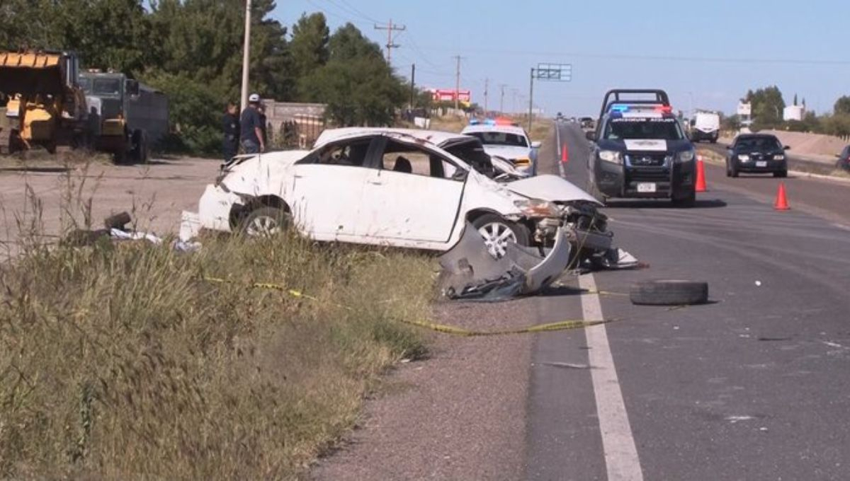 Accidente en carretera Chihuahua-Cuauhtémoc deja seis muertos, entre ellos una menor