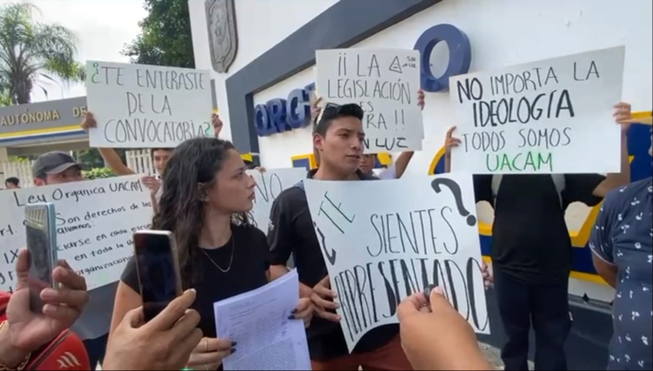 "Amañada" alumnos de la Universidad Autónoma de Campeche impugnarán elección de representantes