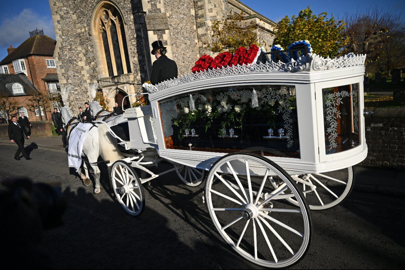 El funeral de liam El funeral de liam