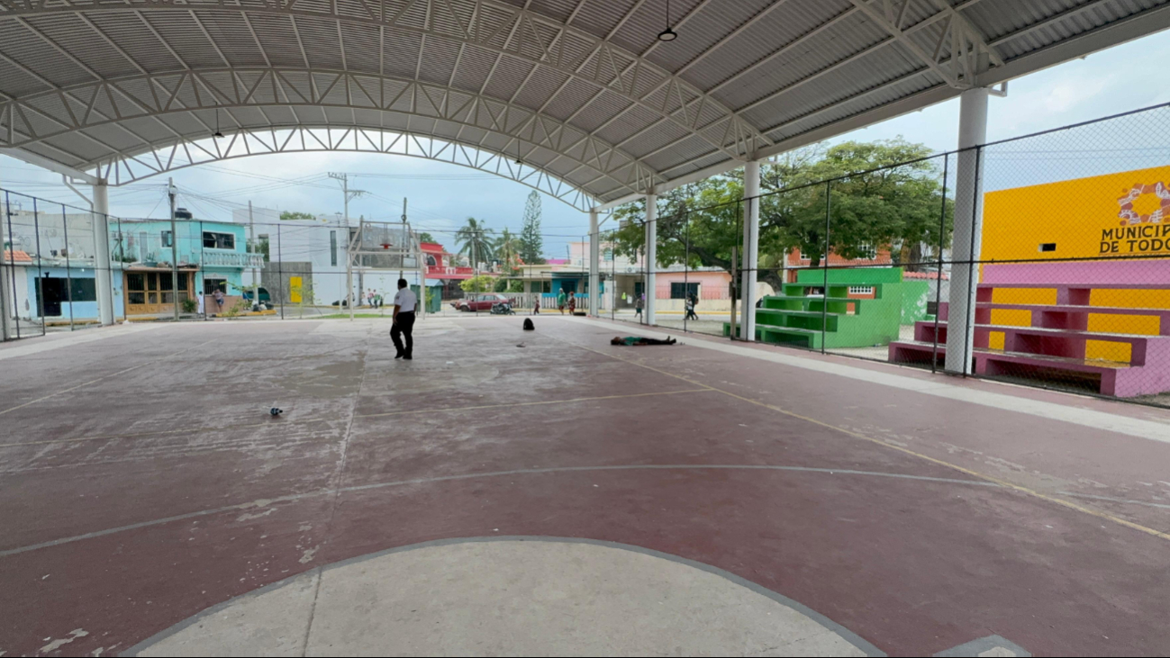 Hombre Fallece en Cancha de la Colonia Morelos Hombre Fallece en Cancha de la Colonia Morelos