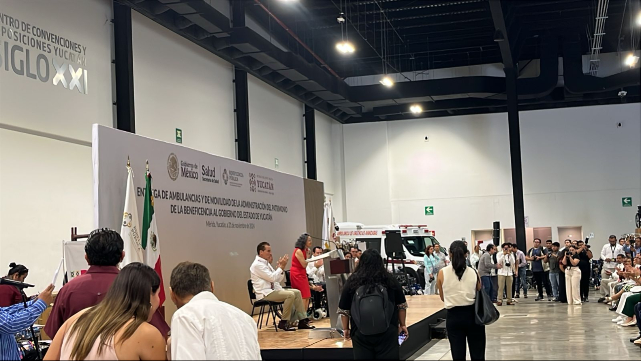 Autoridades estatales también se encuentran en el evento en Mérida Autoridades estatales también se encuentran en el evento en Mérida
