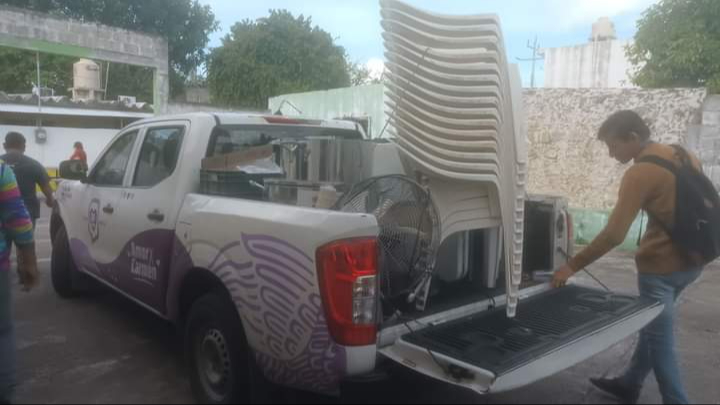 En Sabancuy, hay dos comedores comunitarios, uno en la colonia Banco de Piedra y otro que será trasladado de la colonia Centro a la colonia La Lupita