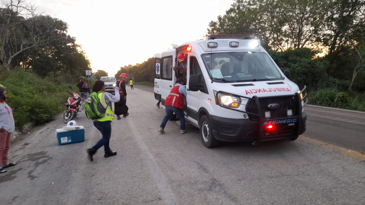l accidente ocurrió a las 06:30 horas