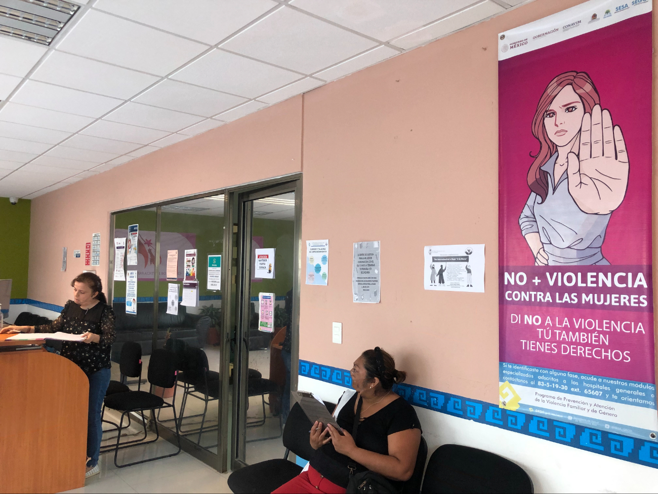 Pese a la entrega de evidencia, en muchos casos, las mujeres no reciben ayuda Pese a la entrega de evidencia, en muchos casos, las mujeres no reciben ayuda