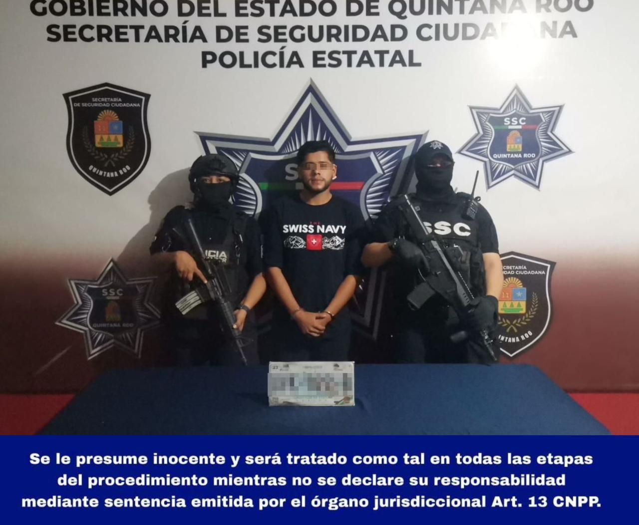 Detienen a Hombre por Conducir a Exceso de Velocidad con Placas Falsas en Benito Juárez Detienen a Hombre por Conducir a Exceso de Velocidad con Placas Falsas en Benito Juárez