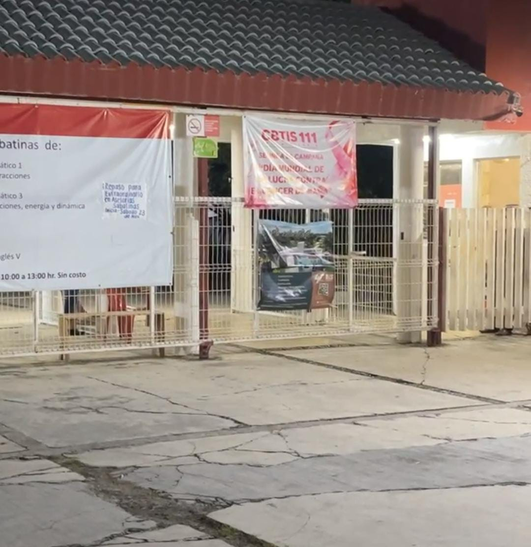 Profesor es acusado de tocamientos contra menor en el CBTIS 111.