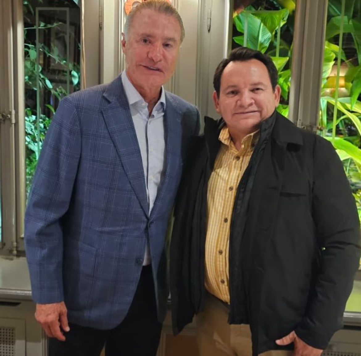 Gobernador Joaquín Díaz Mena se reúne con Quirino Ordaz, embajador de México en España Gobernador Joaquín Díaz Mena se reúne con Quirino Ordaz, embajador de México en España