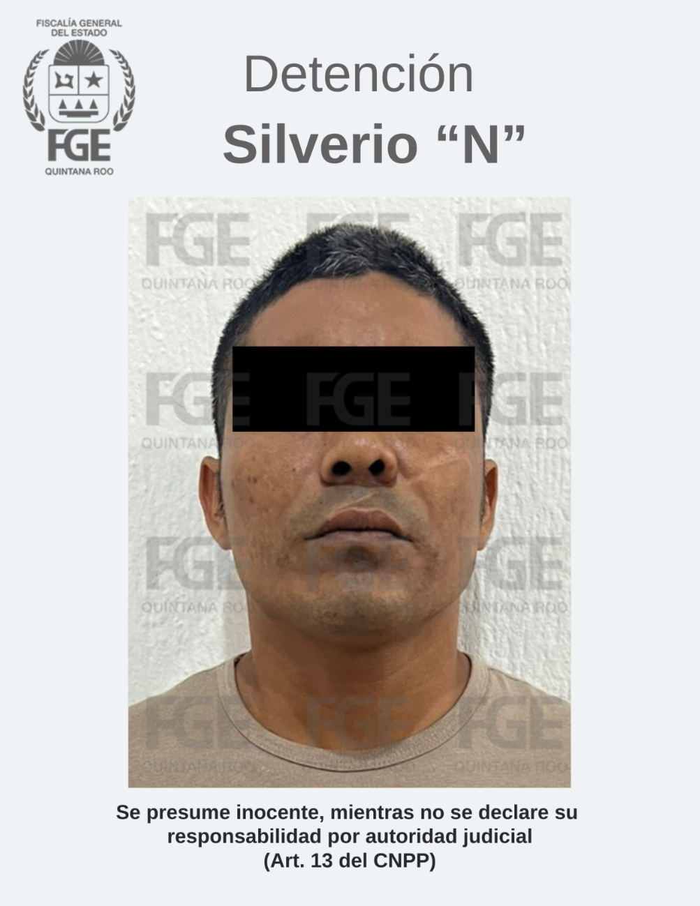 Menor de edad y dos adultos arrestados por homicidio en Solidaridad Menor de edad y dos adultos arrestados por homicidio en Solidaridad