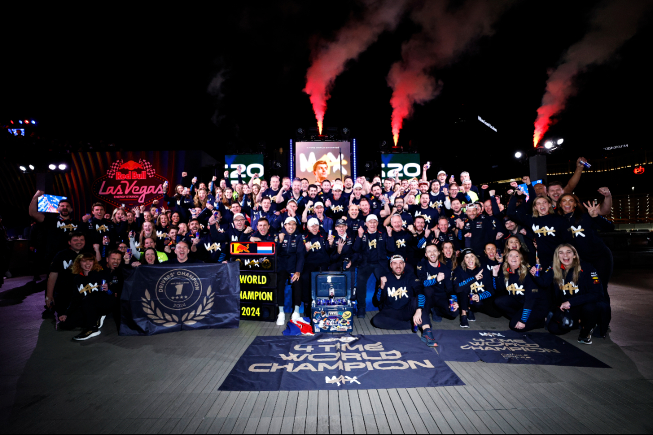 La celebración de Red Bull