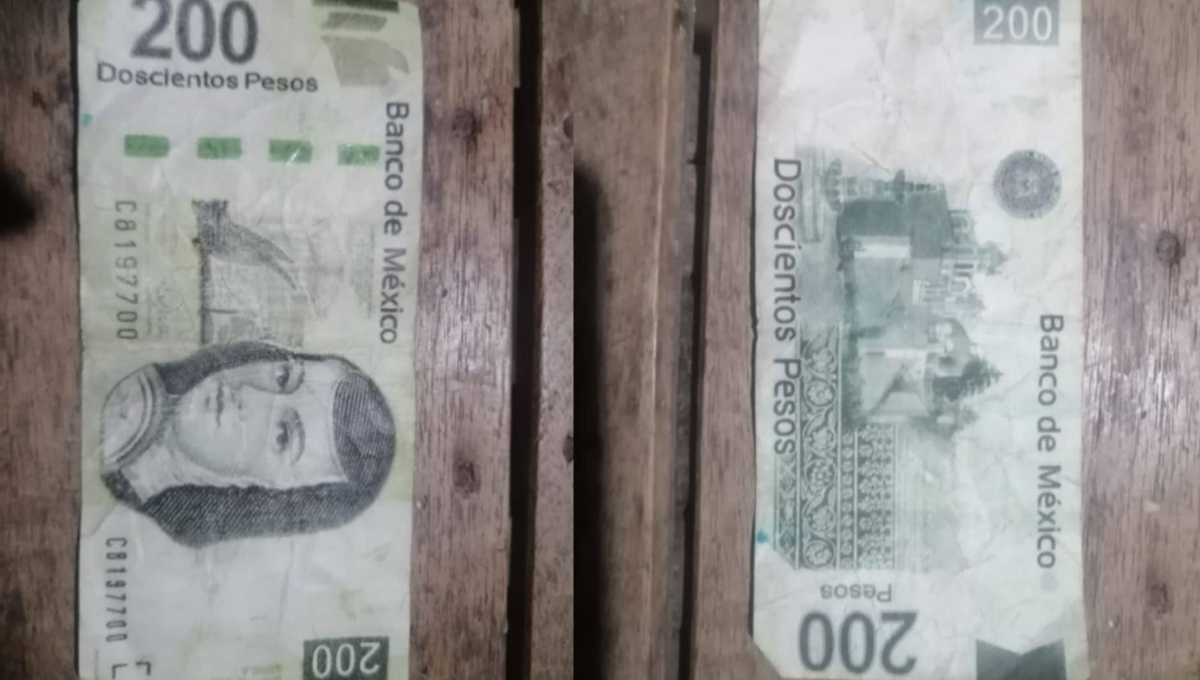 Alertan en Sabancuy por circulación de billetes falsos de 200 pesos