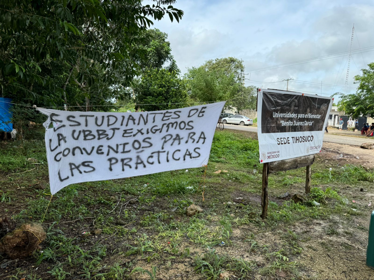 Alumnos de la Universidad del Bienestar de Tihosuco inician paro estudiantil ante inconformidades
