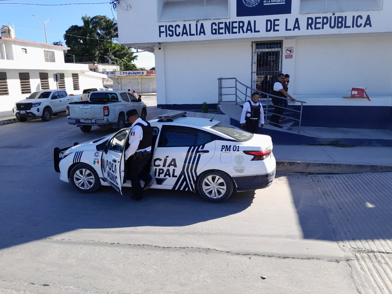 Los agentes realizaban un recorrido de vigilancia cuando notaron al sospechoso intentando evadirlos Los agentes realizaban un recorrido de vigilancia cuando notaron al sospechoso intentando evadirlos