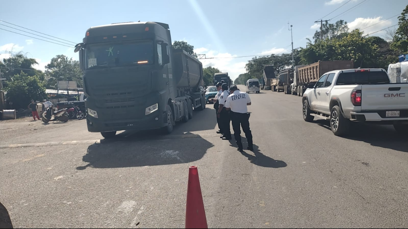 El operativo se está llevando a cabo en la carretera en dirección a la capital del Estado El operativo se está llevando a cabo en la carretera en dirección a la capital del Estado