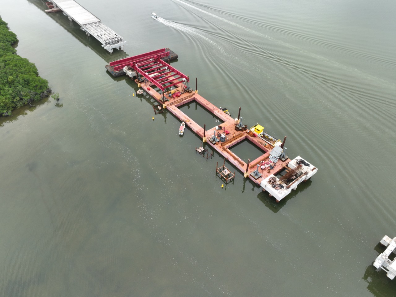 El Puente Nichupté será el más extenso de México El Puente Nichupté será el más extenso de México