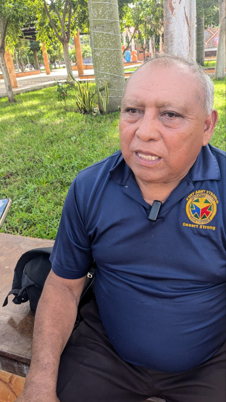 El subdelegado del poblado, el señor Isidro Chable fue entrevistado después de los hechos El subdelegado del poblado, el señor Isidro Chable fue entrevistado después de los hechos
