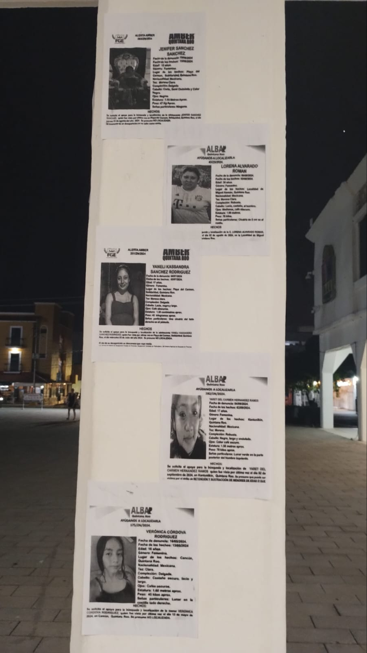 En las manifestaciones se expusieron las cifras de mujeres desaparecidas En las manifestaciones se expusieron las cifras de mujeres desaparecidas