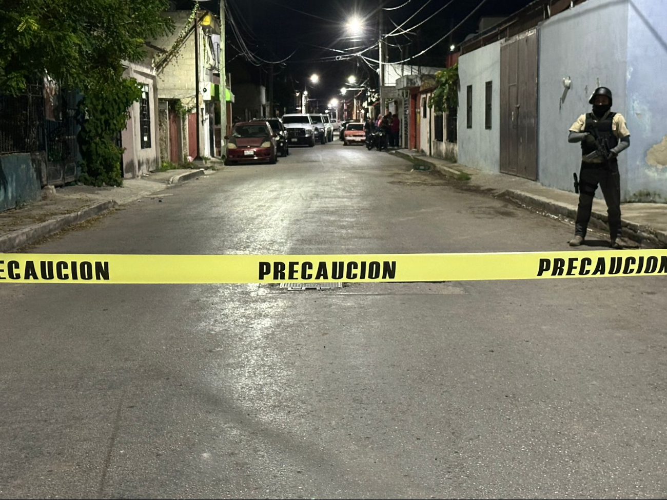 Durante ambos operativos, las calles fueron cercadas Durante ambos operativos, las calles fueron cercadas