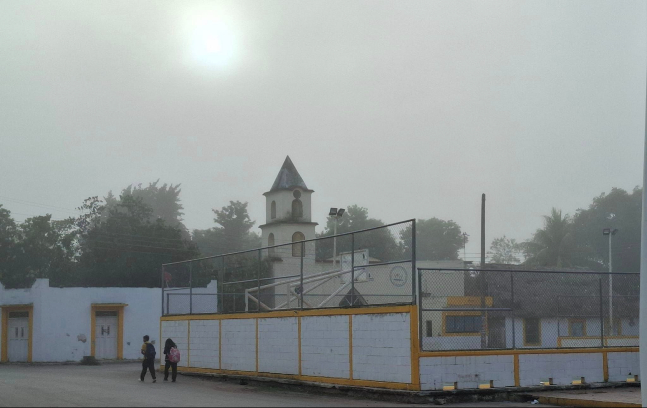 Hampolol amaneció con una densa neblina y una sensación térmica de 18°C Hampolol amaneció con una densa neblina y una sensación térmica de 18°C
