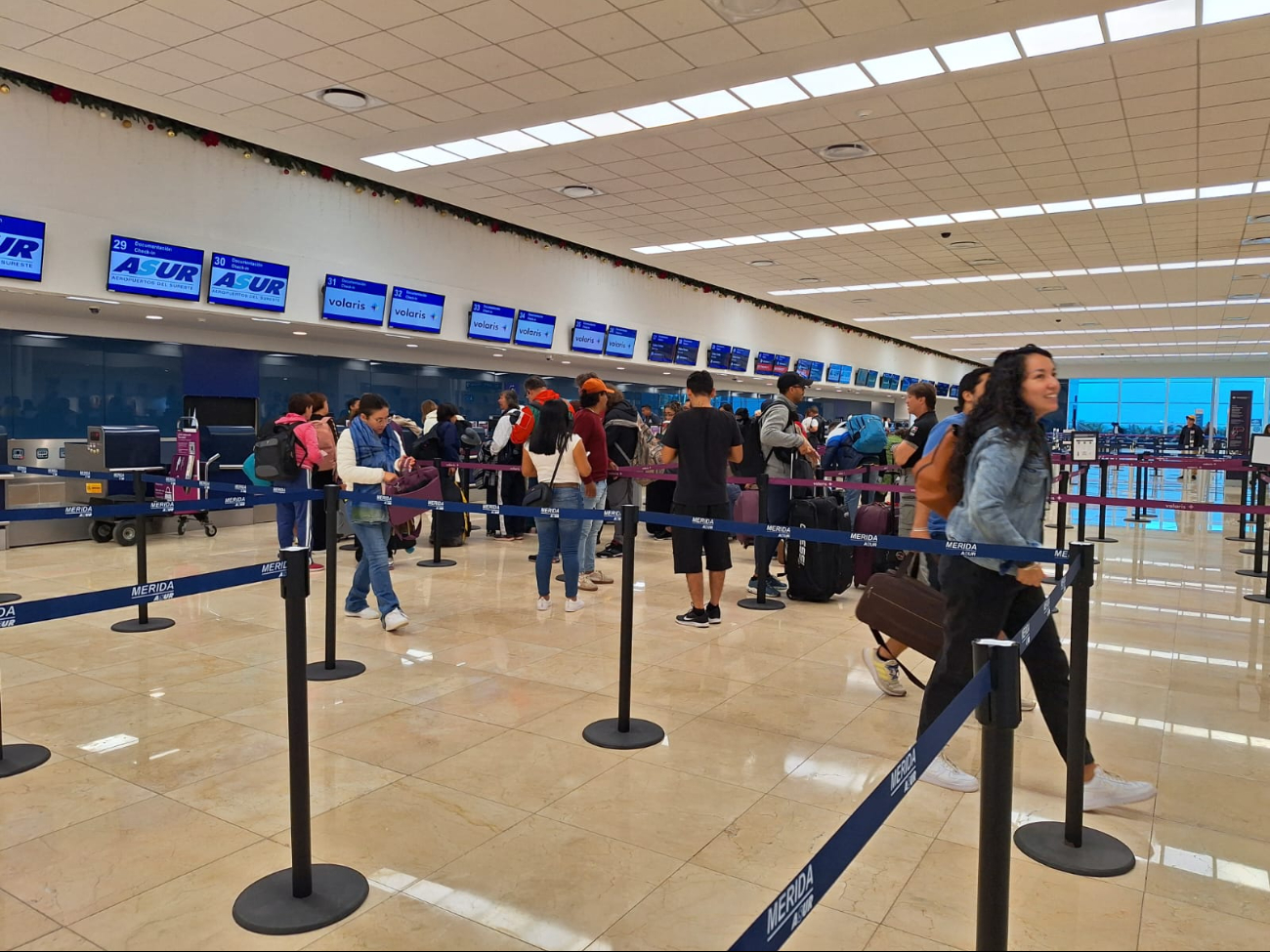 Hay buena movilidad en el aeropuerto de Mérida este miércoles Hay buena movilidad en el aeropuerto de Mérida este miércoles