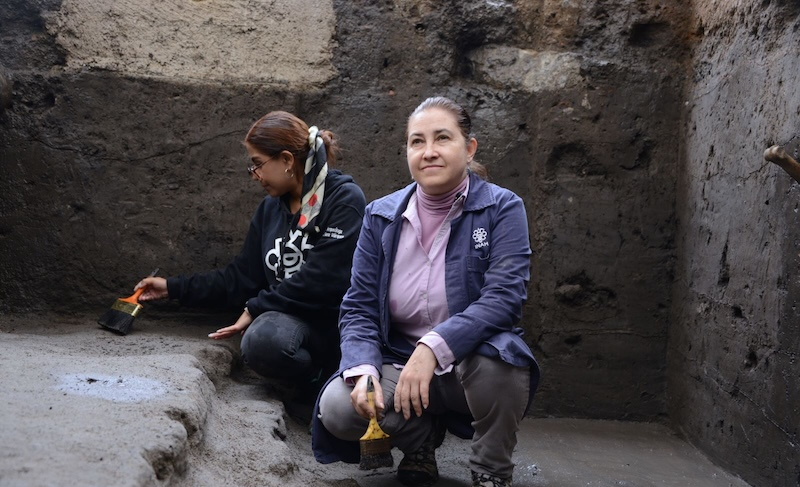 María de Lourdes López Camacho (der.) encabeza el proyecto María de Lourdes López Camacho (der.) encabeza el proyecto