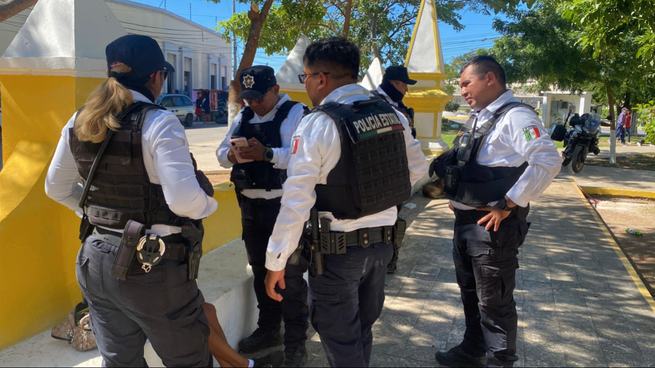 Activan "operativo barrido" en la Alameda, Campeche, ante delitos y agresiones 