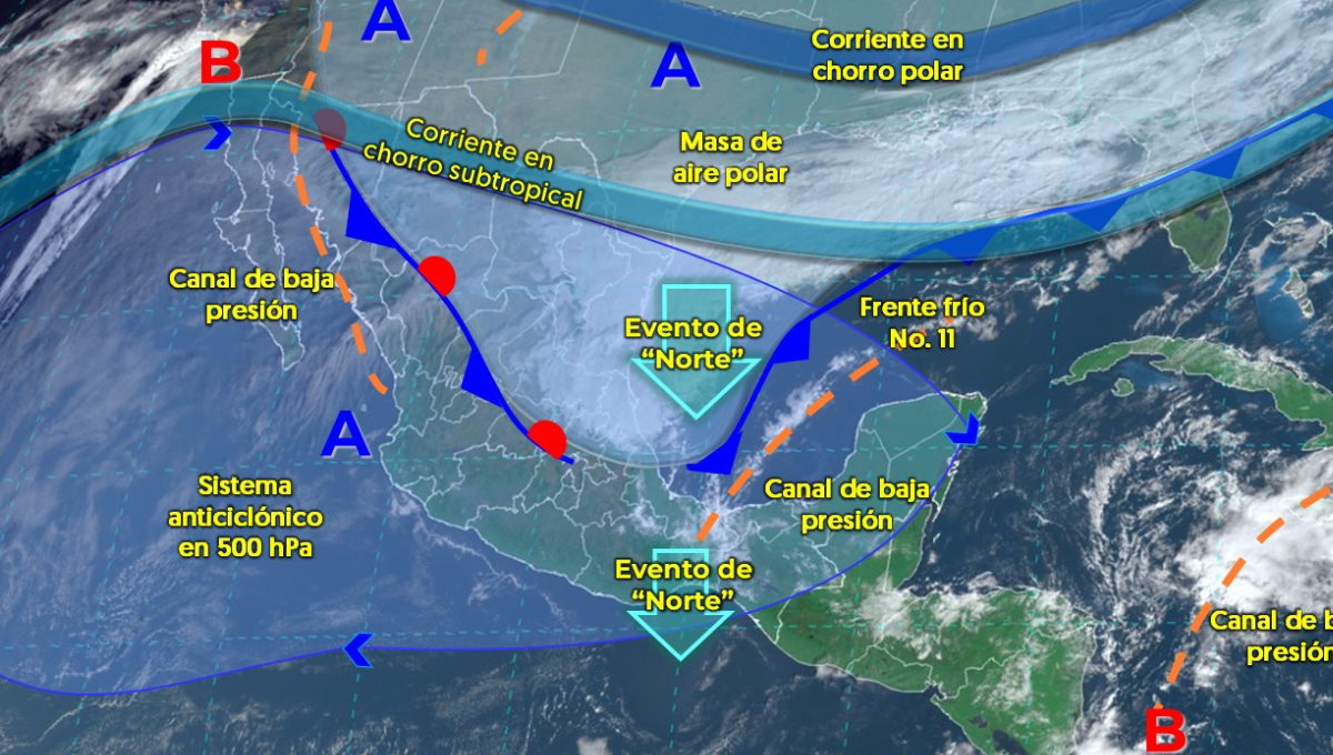 Así recibirá Campeche el mes de diciembre: "Heladez" de hasta 10 grados 