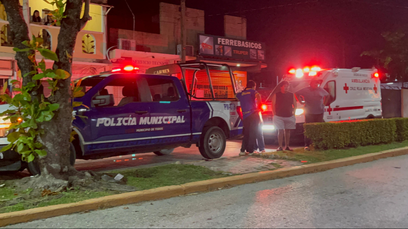 Elementos policíacos se retiraron del lugar Elementos policíacos se retiraron del lugar