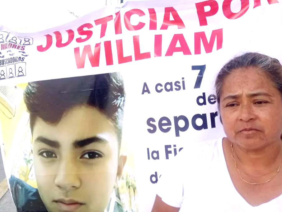 La madre del joven presionó por años a las autoridades para encontrar sus restos La madre del joven presionó por años a las autoridades para encontrar sus restos