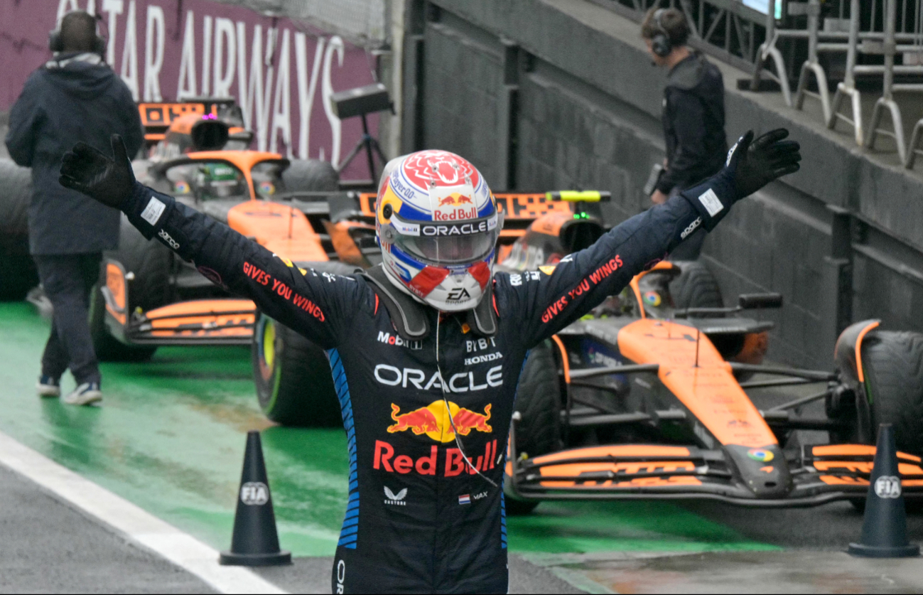 Verstappen se alza con el primer lugar en Brasil Verstappen se alza con el primer lugar en Brasil