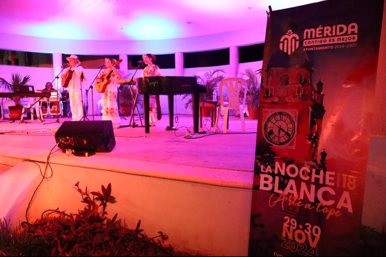 Mérida brilla con arte y cultura en la Décima Octava Edición de la Noche Blanca / NERY MORALES Mérida brilla con arte y cultura en la Décima Octava Edición de la Noche Blanca / NERY MORALES