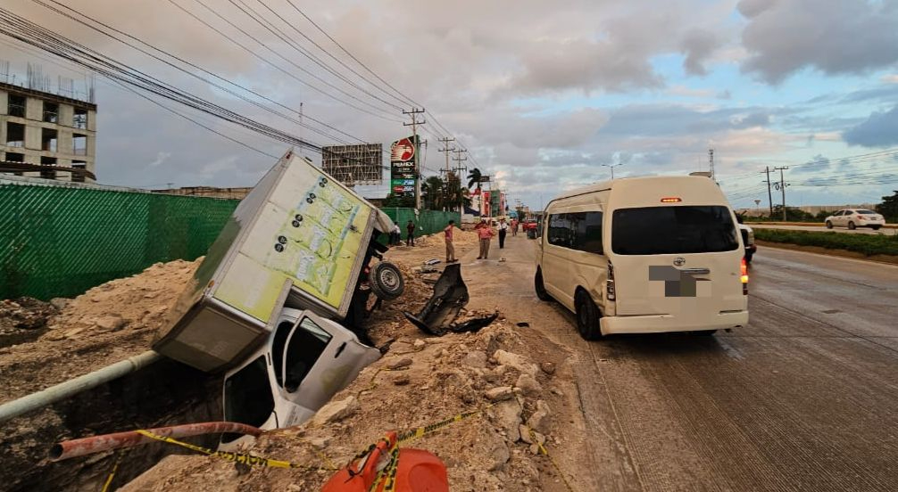 Los involucrados en el accidente no reportaron heridas de gravedad Los involucrados en el accidente no reportaron heridas de gravedad